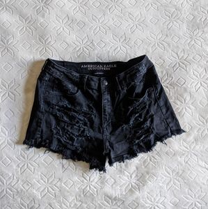 American Eagle High Rise Festival Shorts